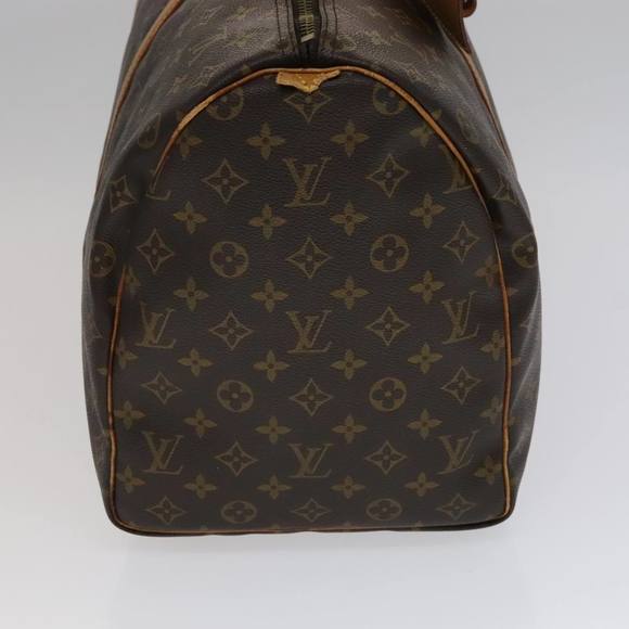 LOUIS VUITTON Monogram Keepall 50 Boston Bag M41426 LV Auth 111798 - Picture 4 of 16